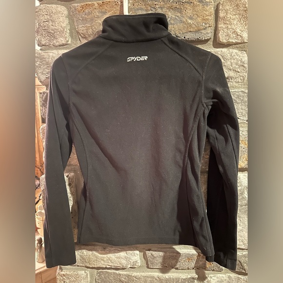 Spyder Quarter Zip Long Sleeve Shirt Women SIZE: 2 - Picture 2 of 2